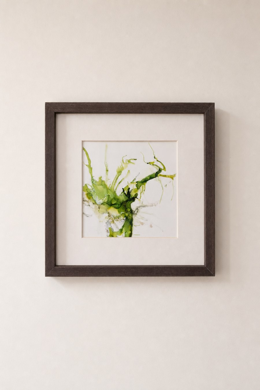 Vloei I, Alcohol ink, Els Schram